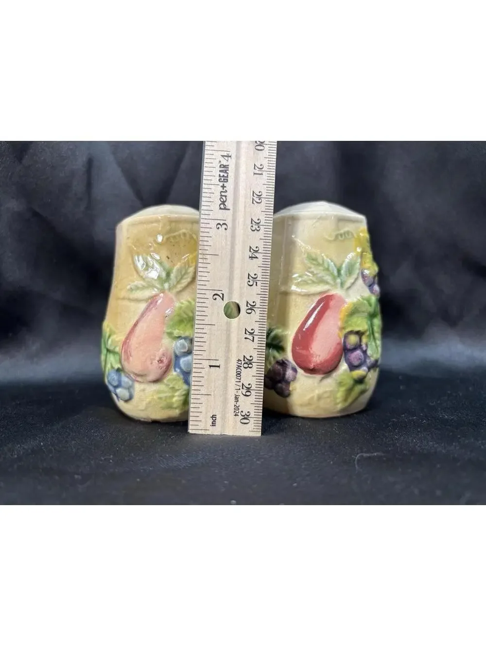 79 - Vintage Tilso Japan Salt And Pepper Shakers Fruit 53/860 Numbered